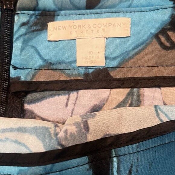 Floral pencil skirt by New York & Company Women's Size 10 Knee Length - Picture 5 of 5